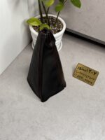 بوت شیفتر (گردگیر دور دنده) چرمی -مشکی دوخت قرمز - Image 2