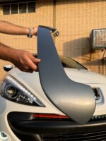 بال عقب VIP پژو 206 و 207 -رنگ خاکستری متالیک