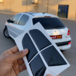 کاورکالرینگ خطر عقب پژو207-تمام دودی