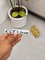 آرم نوشته GT line تمام استیل وارداتی-کد07