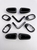 ست دکوراتیو 12 تیکه طرح کربن 01 اختصاصی پژو 207-شرکتی - Image 3