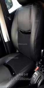 روکش صندلی چرم آلفا نوار پیانویی وسط اسپایس-طرح5 - Image 3