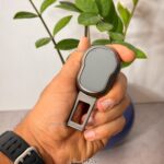 قطع کن آلارم کمربند وارداتی فلزی دو حالته-طرح آینه ای کروم