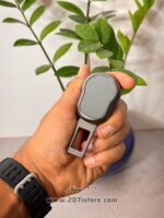 قطع کن آلارم کمربند وارداتی فلزی دو حالته-طرح آینه ای کروم