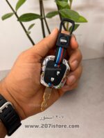 کاور ریموت فلزی وارداتی هفت رنگ (طرح2)-پژو 206 و 207 و رانا و پارس جدید