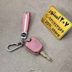 کاور ریموت TPU وارداتی صورتی-پژو 206-207-رانا و پارس جدید
