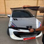پرده عقب رولی پژو 206 و 207 هاچبک