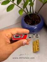 آرم نوشته  GT LINEتمام استیل وارداتی-کد04 - Image 2