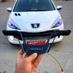 اینترفیس پیانویی بک لایت دار یخی پژو 207 و رانا پلاس-نوشته پژو